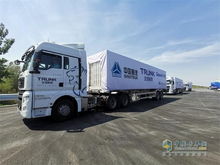 東風 重汽 福田同臺亮相 國內首次商用車列隊跟馳驗證完成